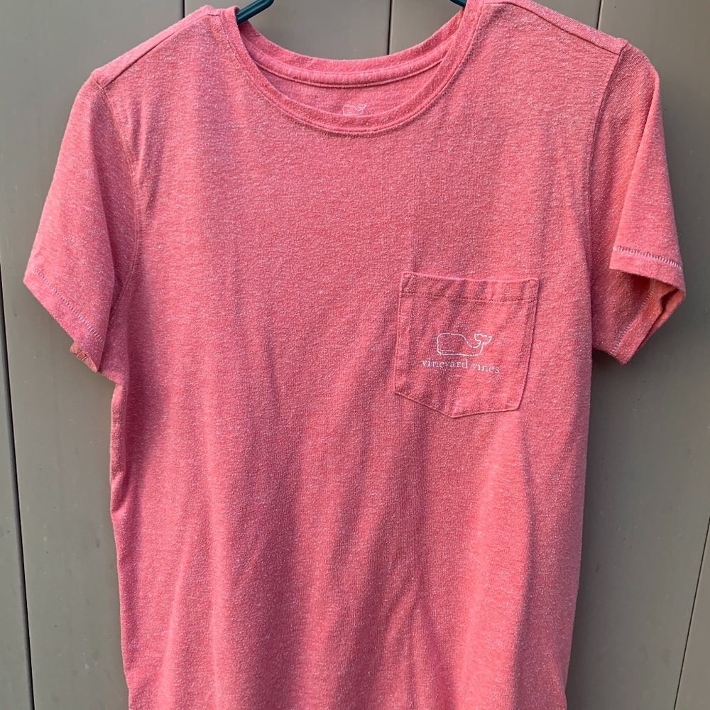 Vineyard Vines Pink boyfriend tee